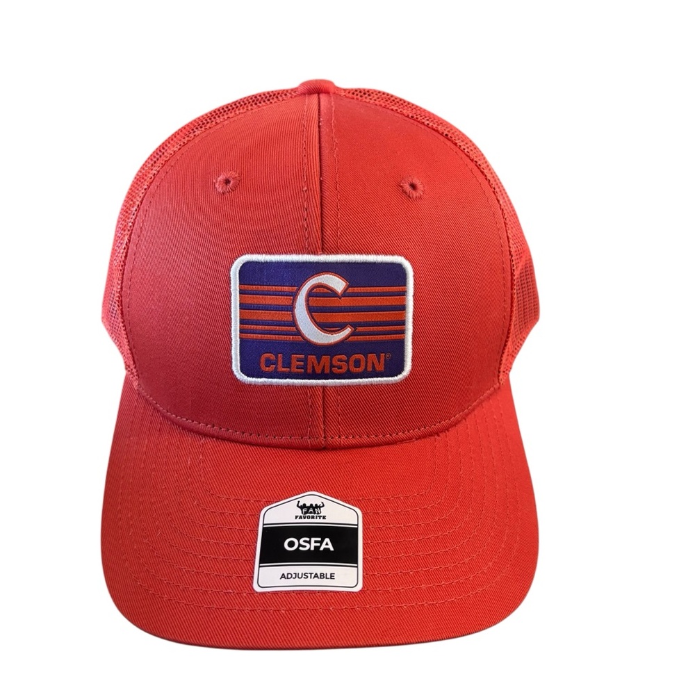 Clemson Orange Adjustable Mesh Cap
